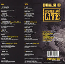 Load image into Gallery viewer, Journalist 103 - Reporting Live - Dark Yellow Vinyl LP