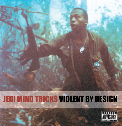 Jedi Mind Tricks - Violent By Design Instrumentals - Army Green Vinyl 2XLP (Autographed by Stoupe)